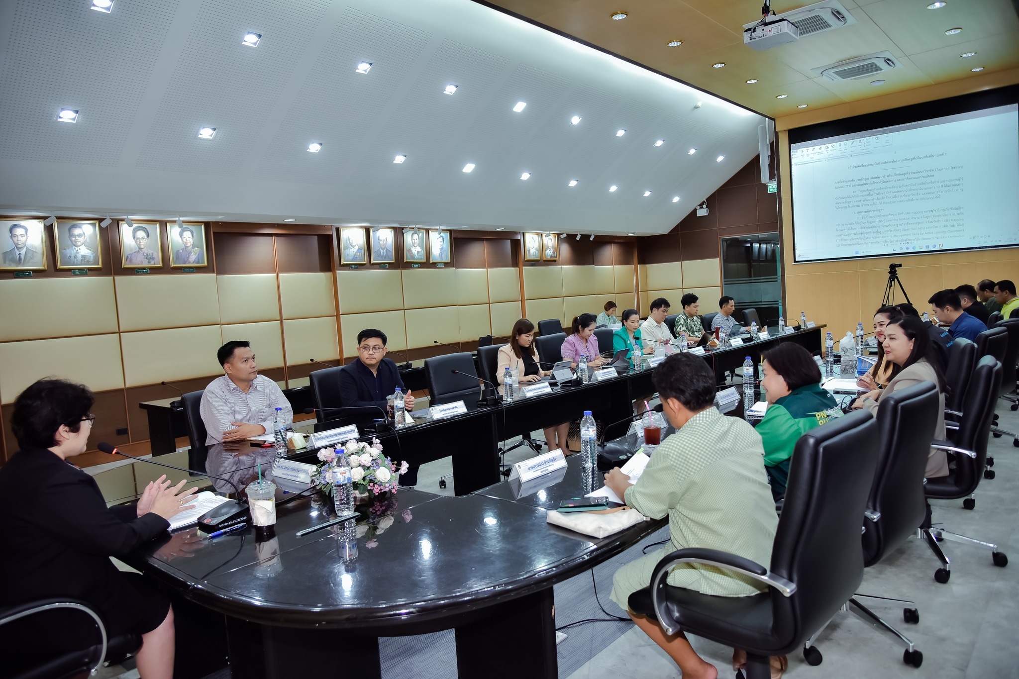 ประชุมคณะกรรมการบริหารวิทยาลัยการฝึกหัดครู ครั้งที่ 6/2568