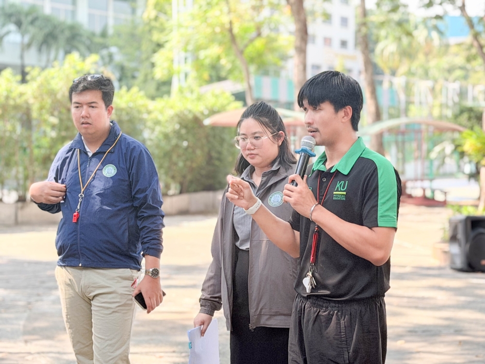 ภาพบรรยากาศการเเข่งขันกีฬาสีสัมพันธ์ ปีการศึกษา 2568 (กีฬากระโดดเชือก ป.3-ป.4)