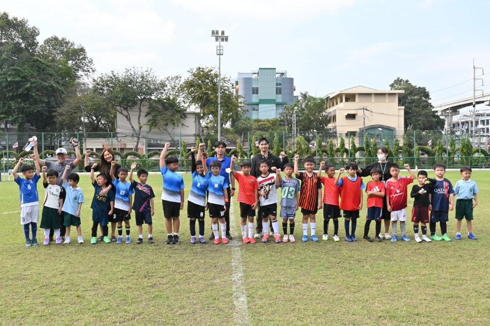 ภาพบรรยากาศการเเข่งขันกีฬาสีสัมพันธ์ ปีการศึกษา 2568 (กีฬาฟุตบอล 7 คน ประเภททีมชาย ชั้น ป.1-3)