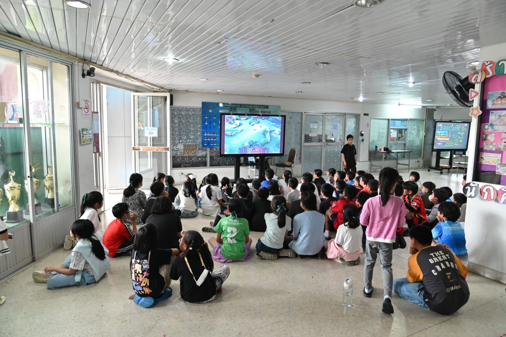 ภาพบรรยากาศการเเข่งขันกีฬาสีสัมพันธ์ ปีการศึกษา 2568 (กีฬา Esport ROV)