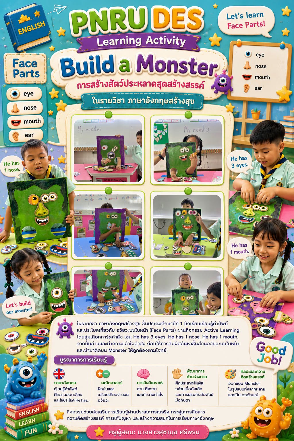 LEARNING ACTIVITY : Build a Monster 👾